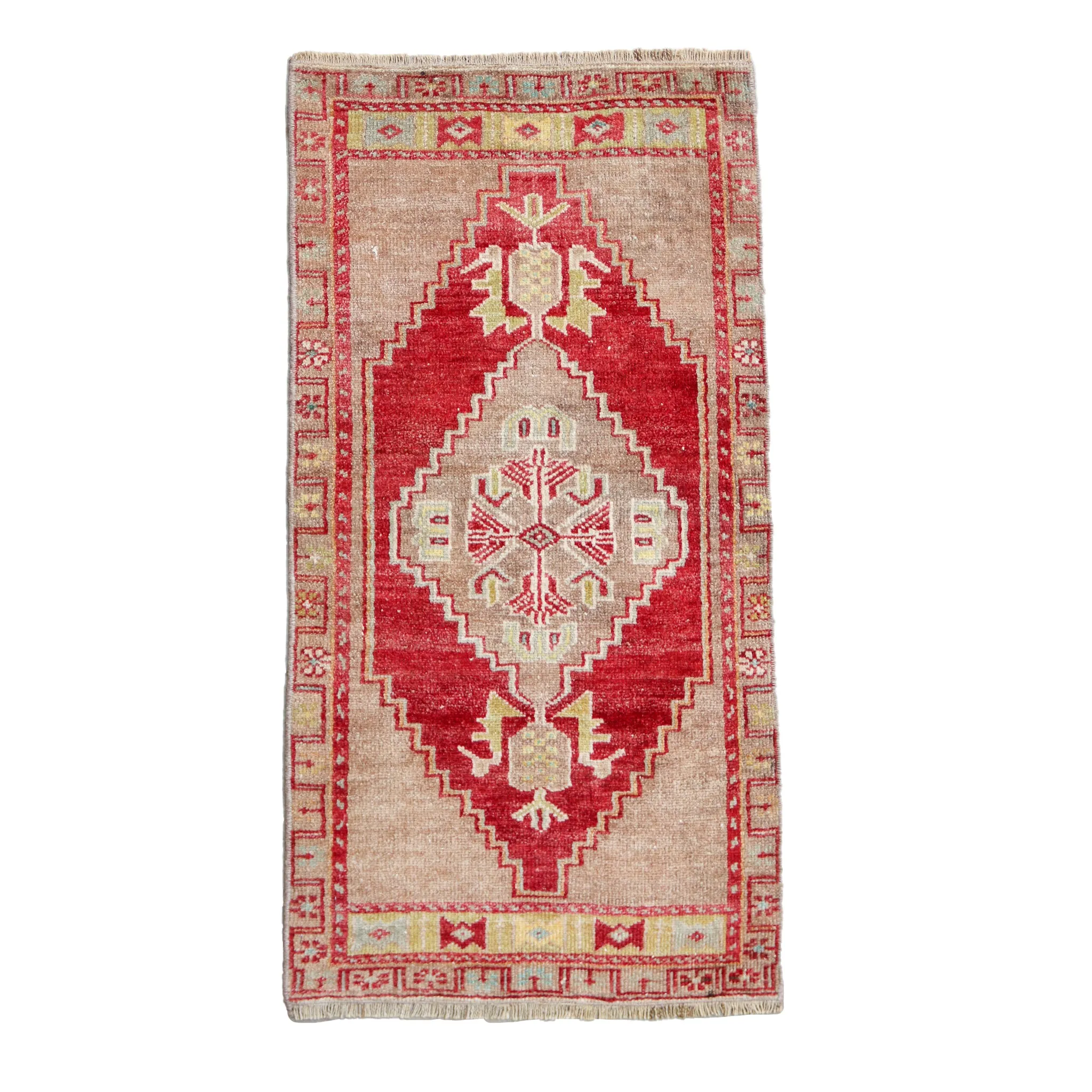 5038 Handwoven Vintage Rug 1’8x3'4