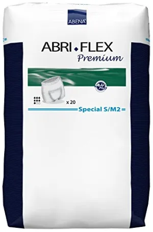 Abena Abri-Flex Premium Absorbent Underwear 41073, S/M2, 120 CT
