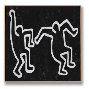 Abstract Dancing Man Painting H202SR1