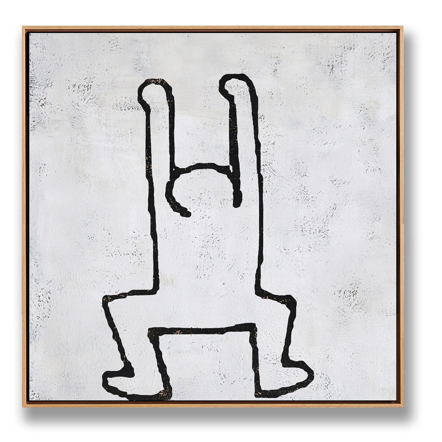 Abstract Dancing Man Painting H212S