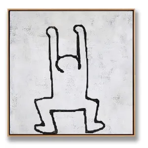 Abstract Dancing Man Painting H212S