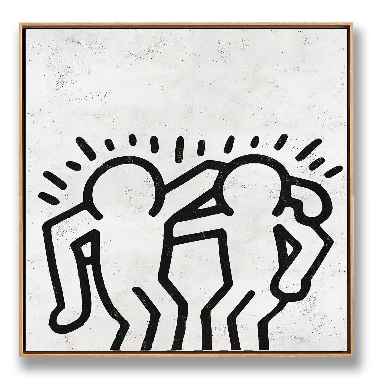 Abstract Dancing Man Painting H301S