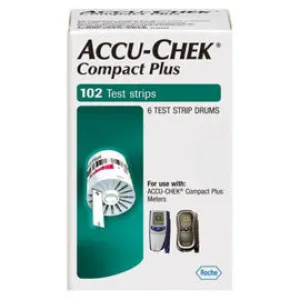 Accu-Chek Test Strips Compact Plus - 102 ct.