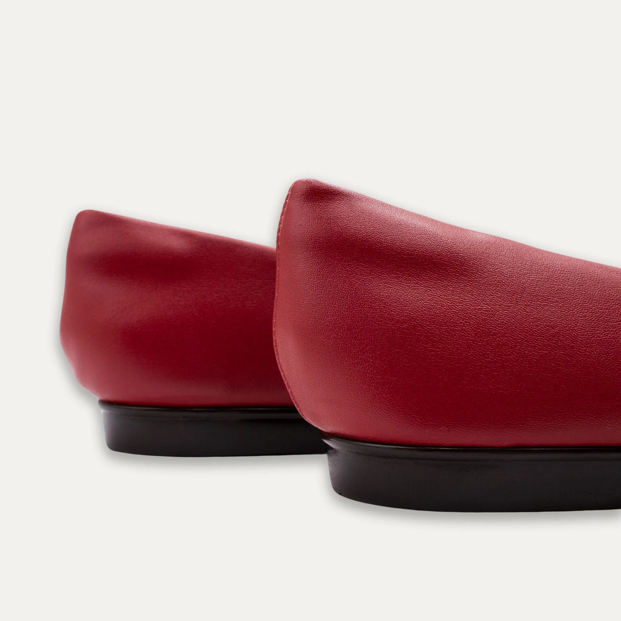 Ana Red Ballet Flats
