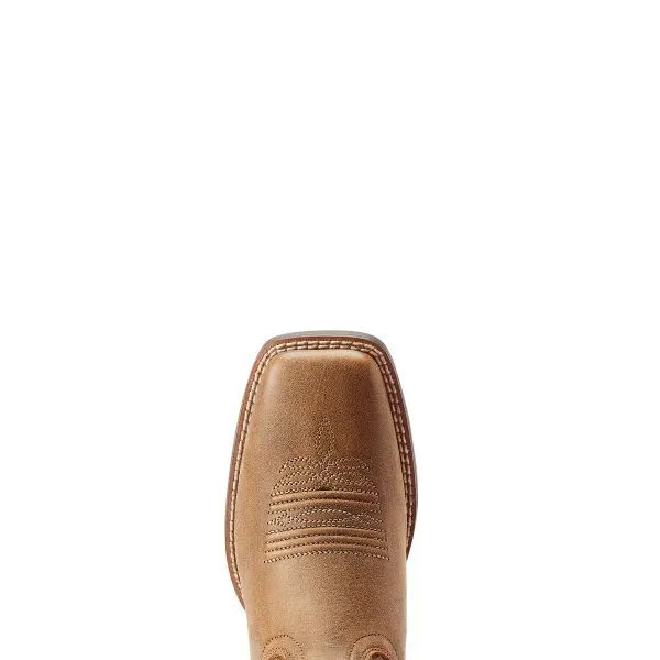 Ariat Bare Brown Round Wide Square Toe Women's Western Boots 10044431