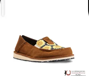ARIAT WOMENS CRUSIER SUNFLOWERS