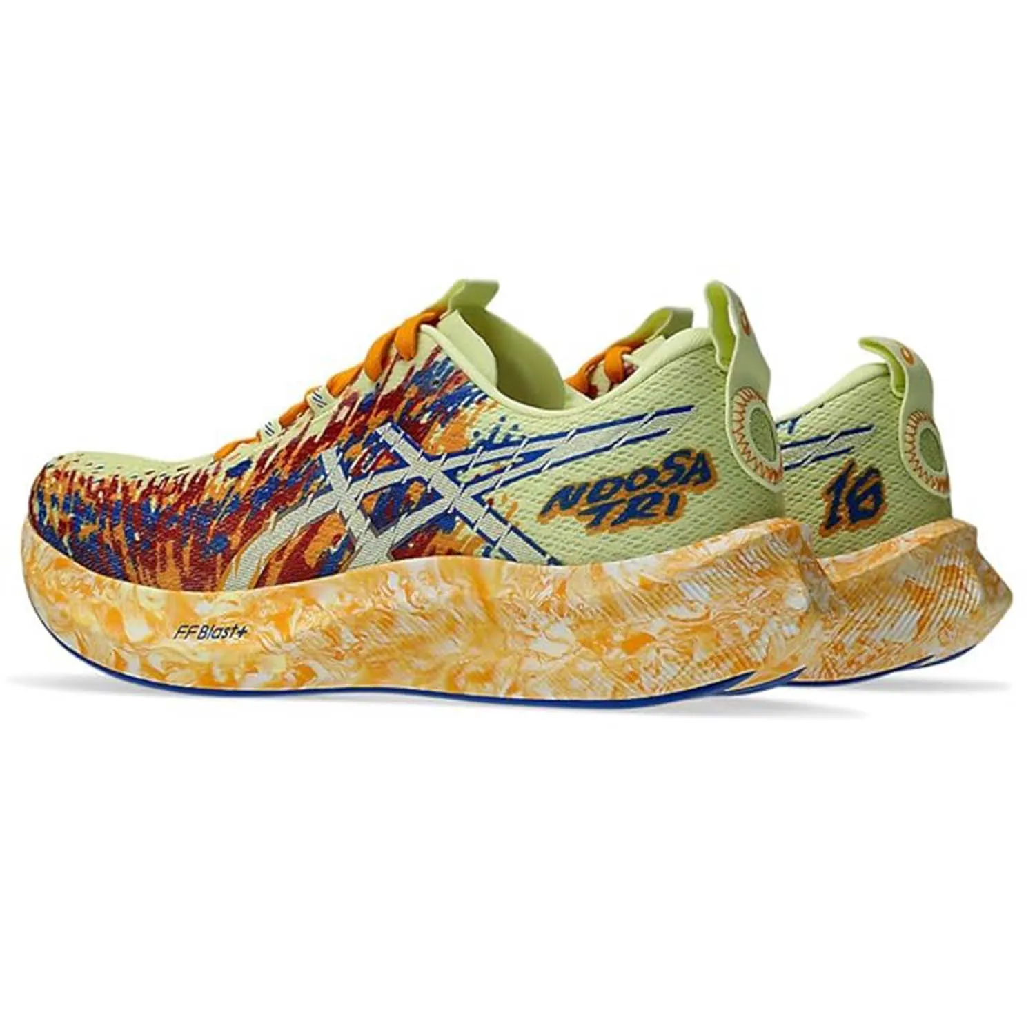 ASICS NOOSA TRI 16 Men's Running Shoes – Lightweight, Cushioned & Breathable Triathlon Trainers (Greyish Purple/Mojave)