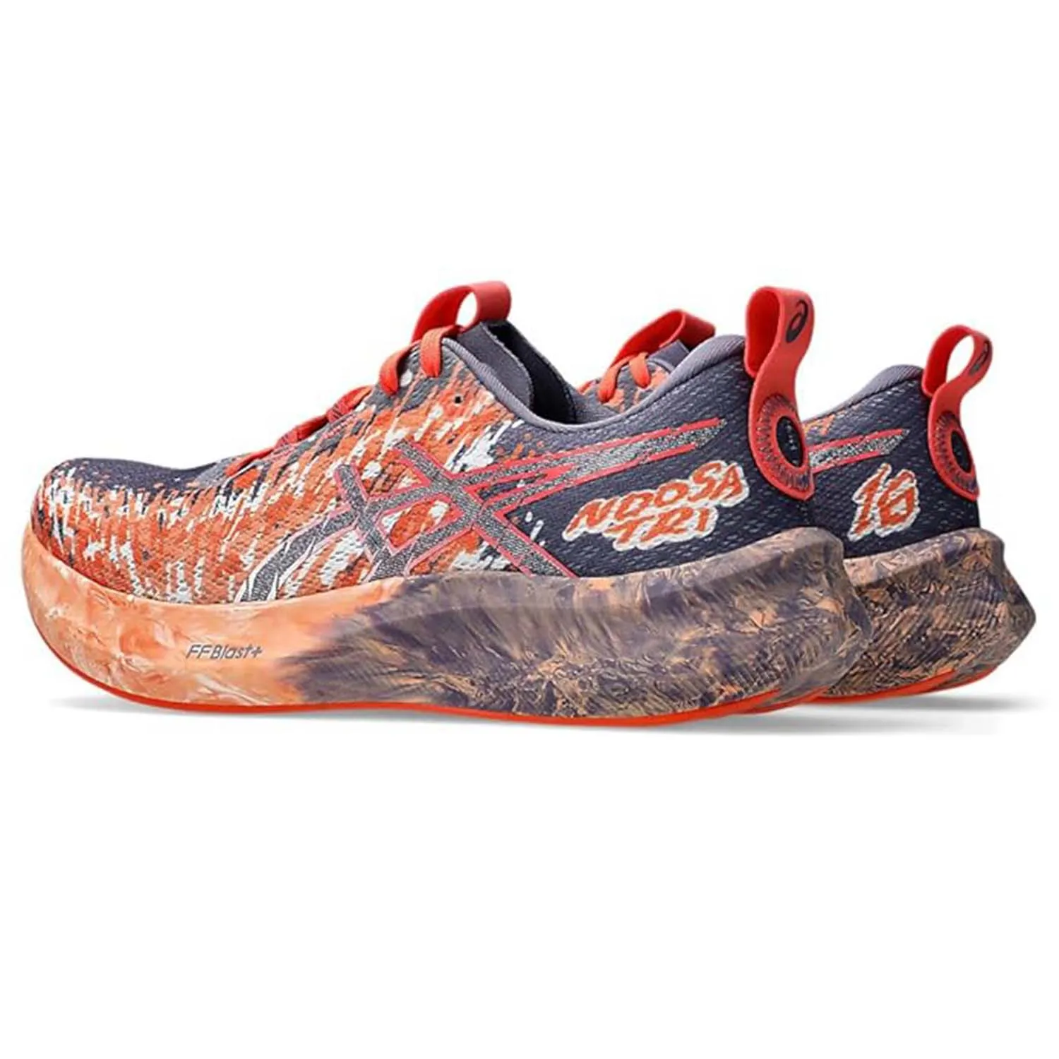 ASICS NOOSA TRI 16 Men's Running Shoes – Lightweight, Cushioned & Breathable Triathlon Trainers (Greyish Purple/Mojave)