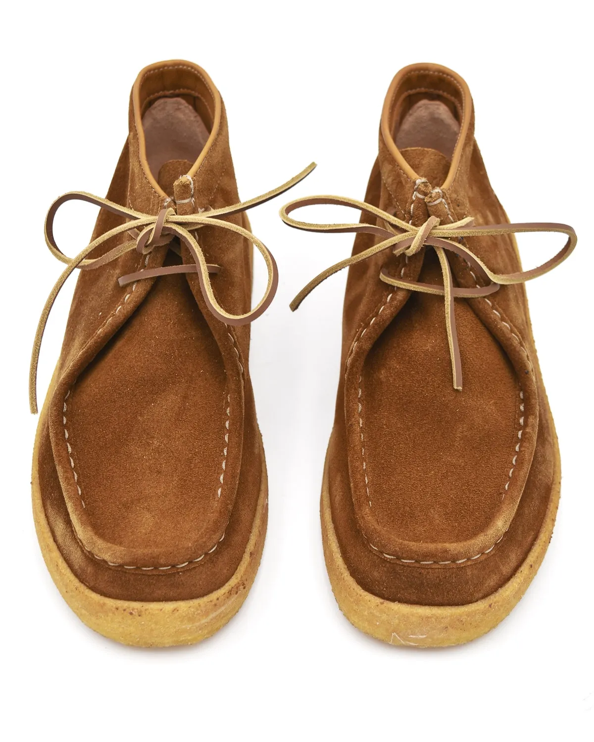 Astorflex Caramel Brown Rampiflex Suede Wallabee Boot