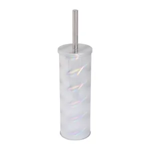 Bath Bliss Metal Toilet Brush And Holder