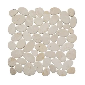BEIGE MARBLE, COBBLES