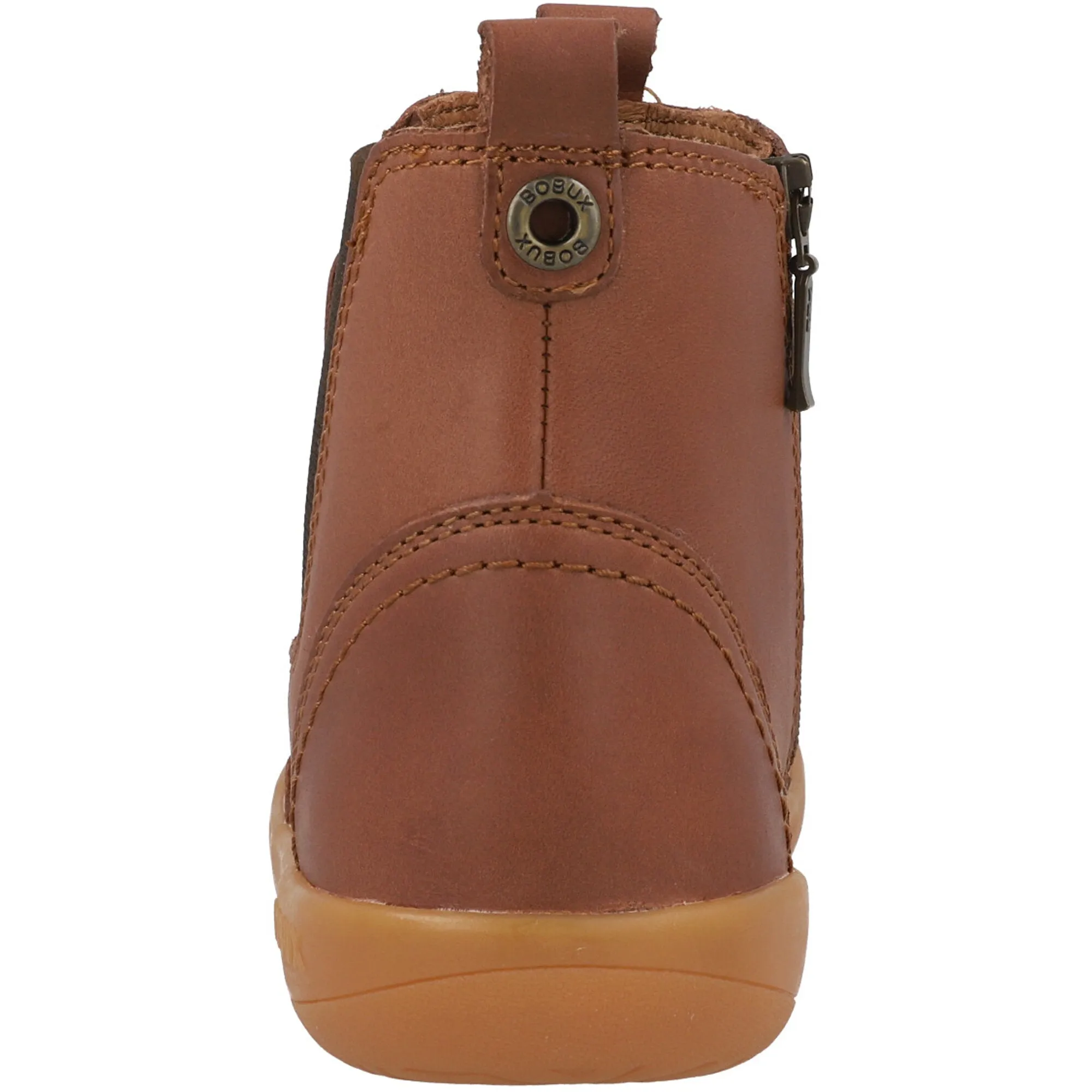 Bobux Kid  Jodhpur Toffee Leather Boots
