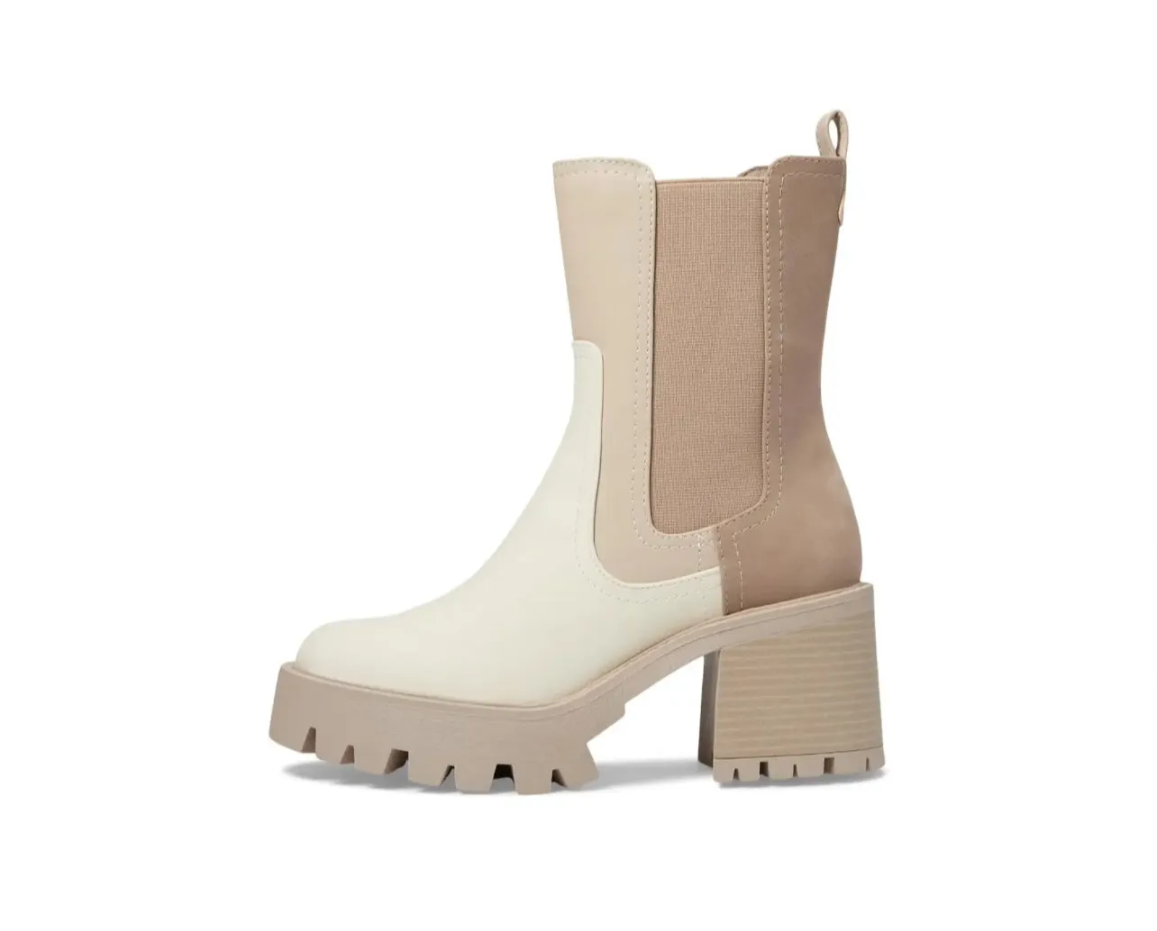 Bone Platform Boot