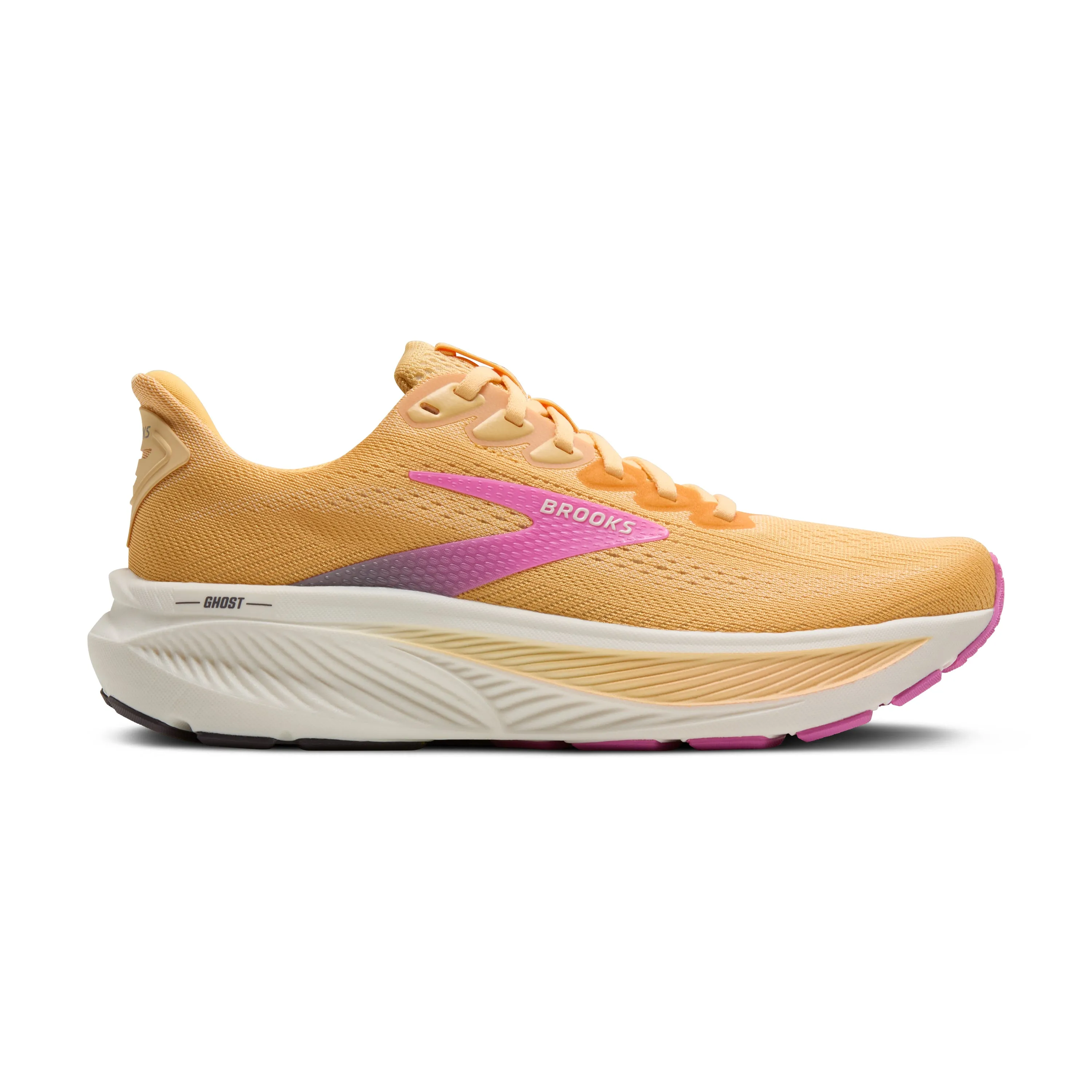 Brooks | Ghost 17 | Women's | Apricot/Grey/Pink
