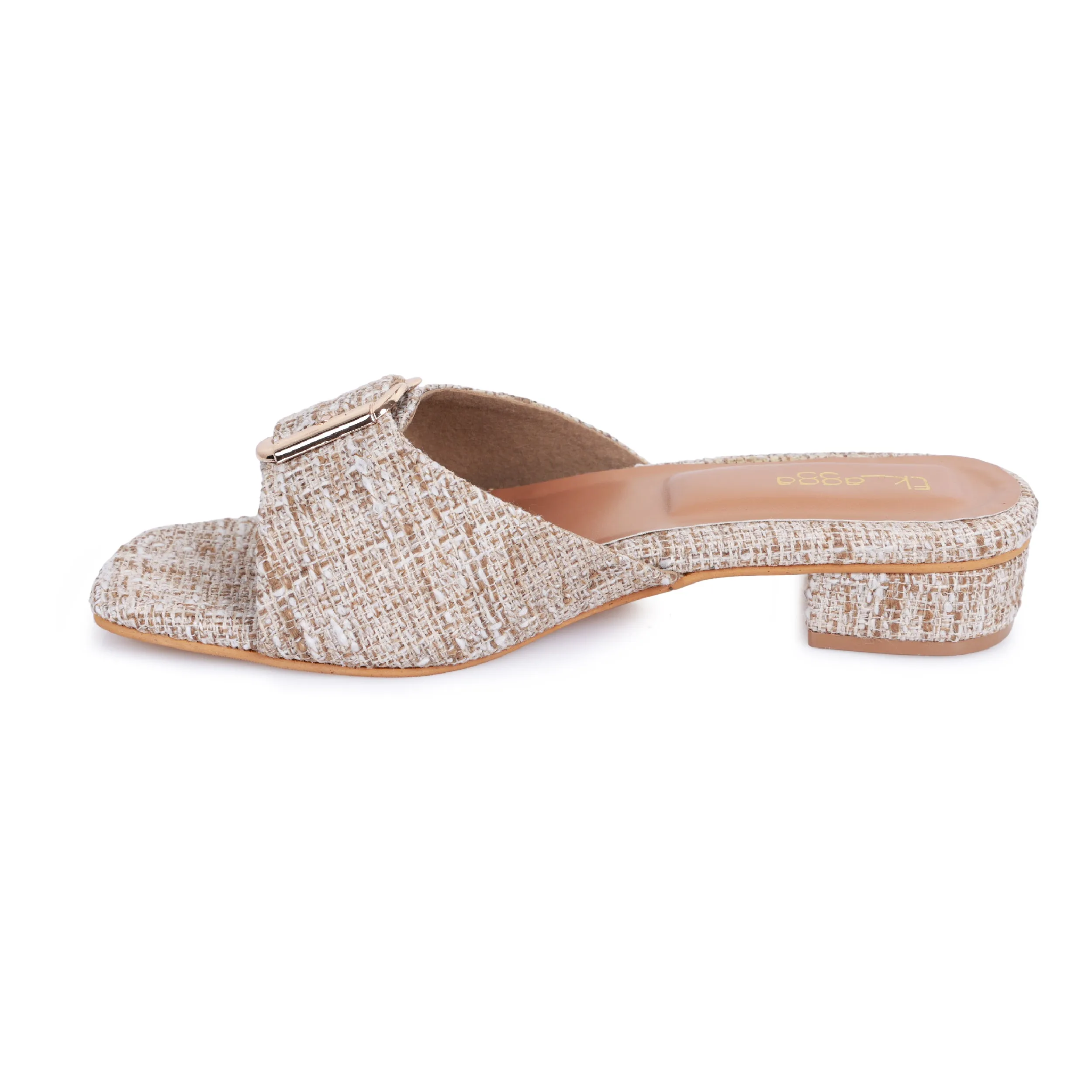 Buckle Jute Heels