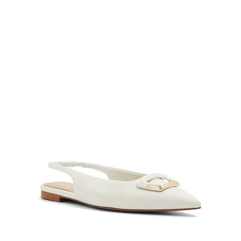Budapest Women Ballerina Flats - White