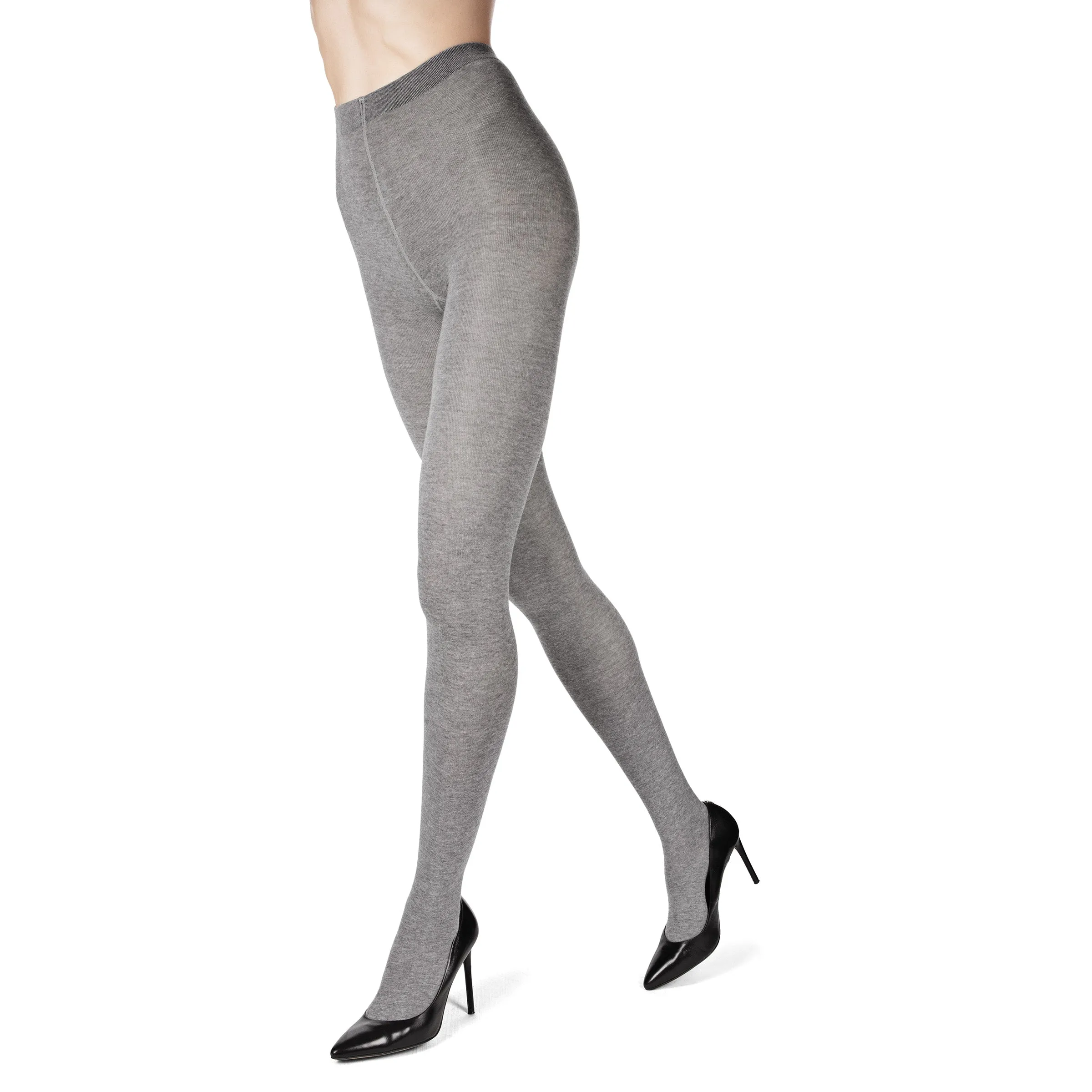Cashmere Blend Flat Knit Sweater Tights