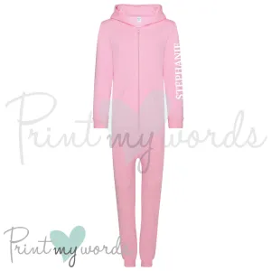 Children's Personalised Onesie All-in-One Suit - Sleeve Print