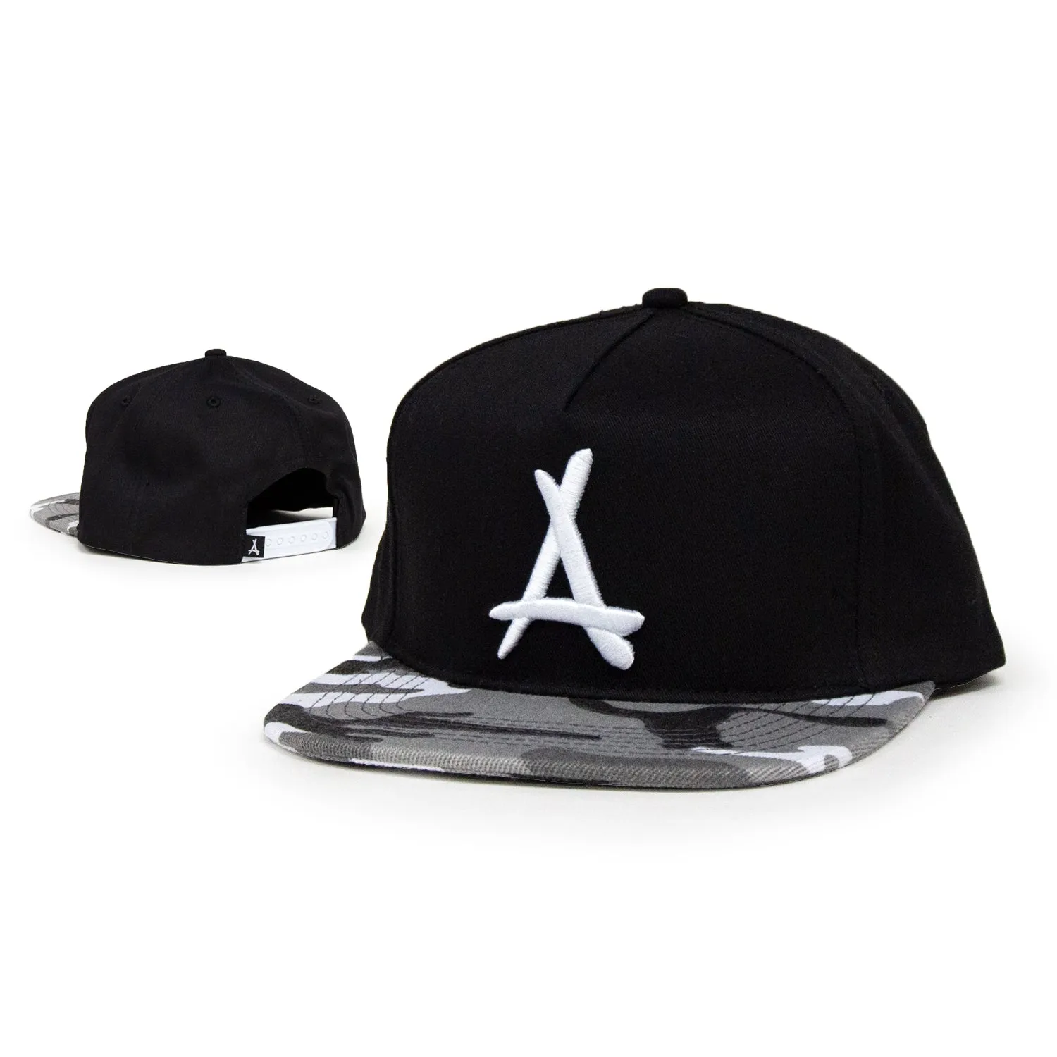 CITY CAMO SNAPBACK (BLACK)