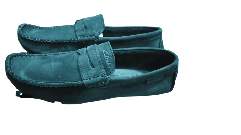 Clarks Moccasin – Black (Suede & Pure Leather)