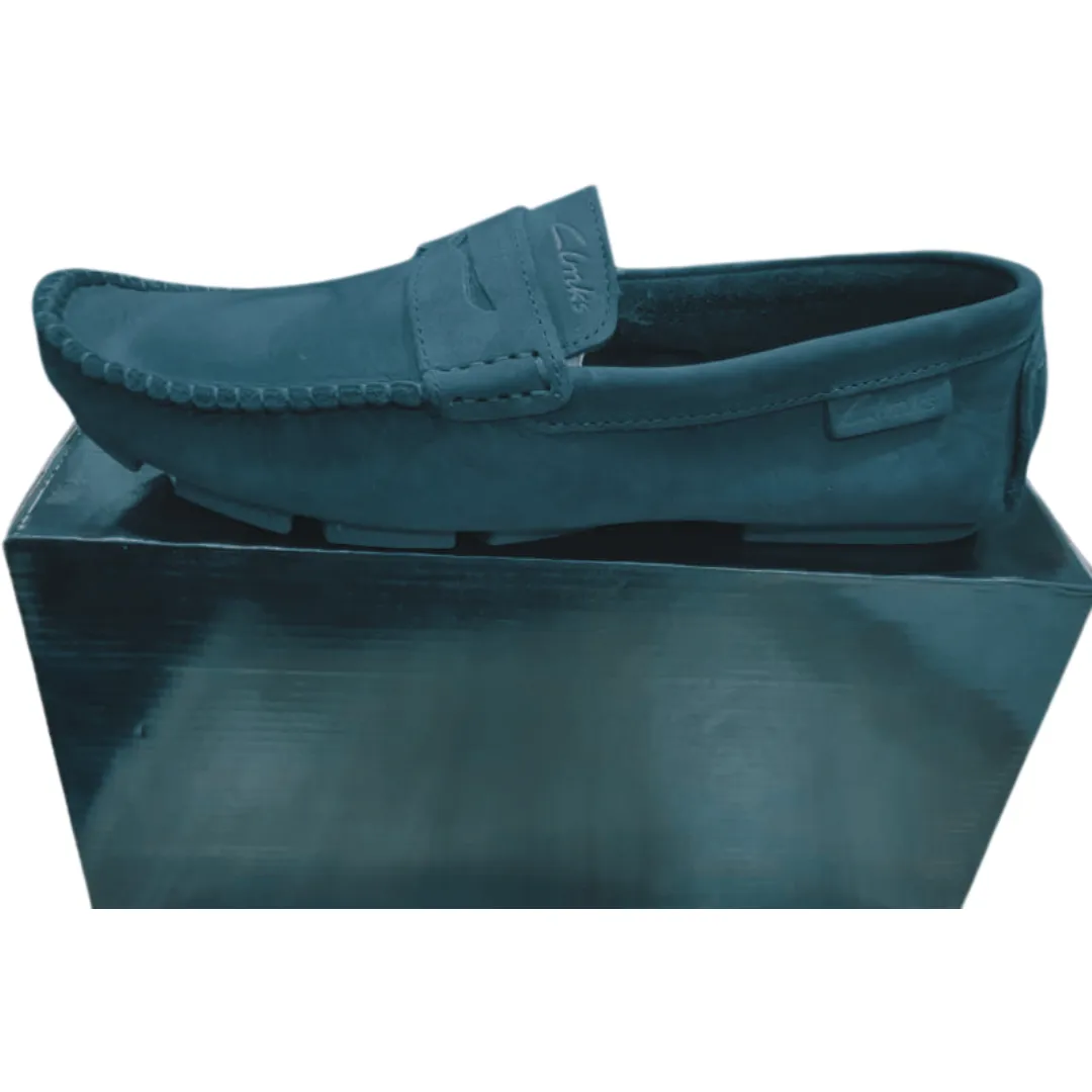 Clarks Moccasin – Black (Suede & Pure Leather)
