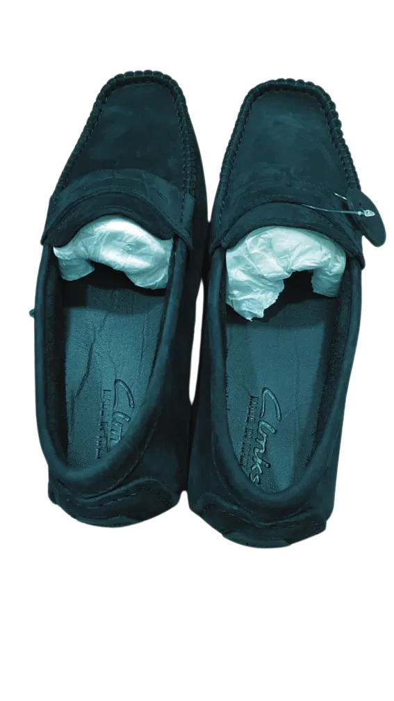 Clarks Moccasin – Black (Suede & Pure Leather)