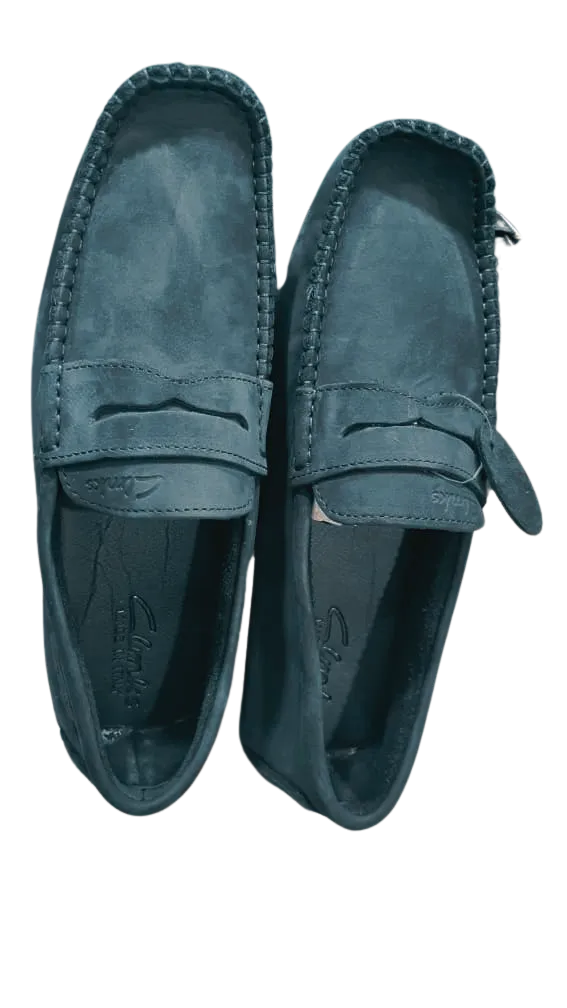 Clarks Moccasin – Black (Suede & Pure Leather)