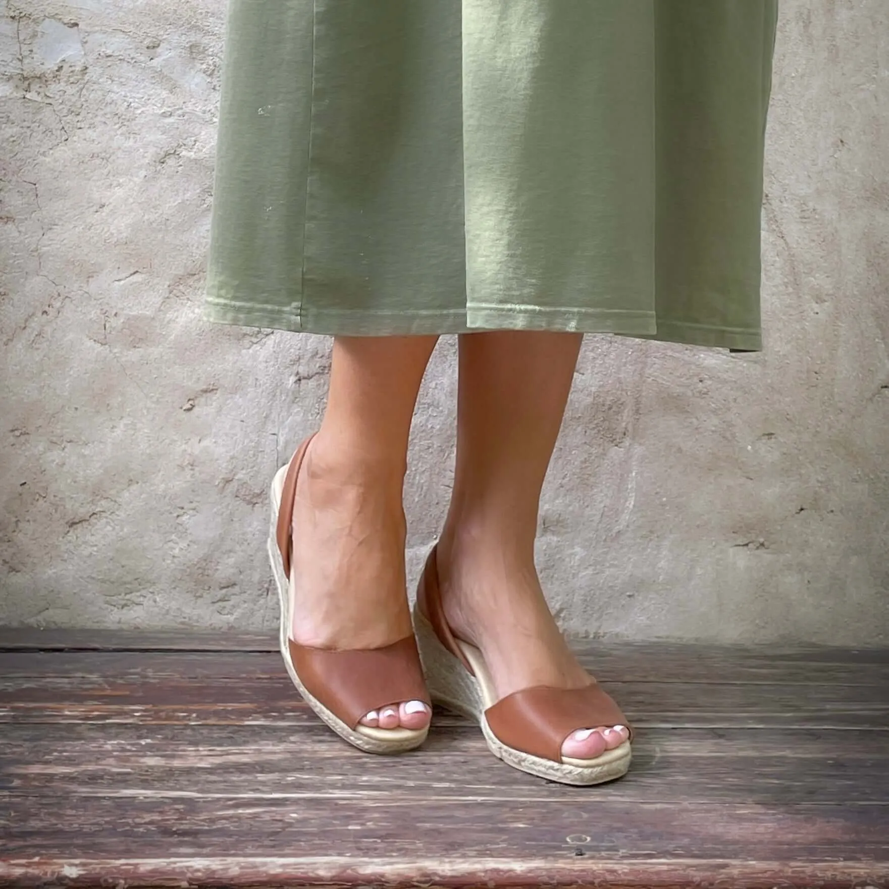 Classic Espadrille Wedge ('23 Edit) in Chocolate