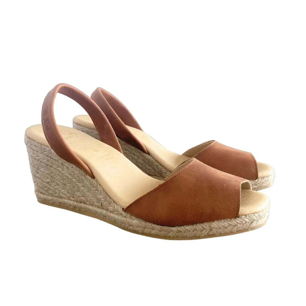 Classic Espadrille Wedge ('23 Edit) in Chocolate