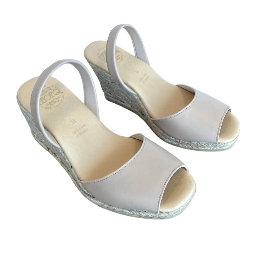 Classic Espadrille Wedge ('23 Edit) in Latte