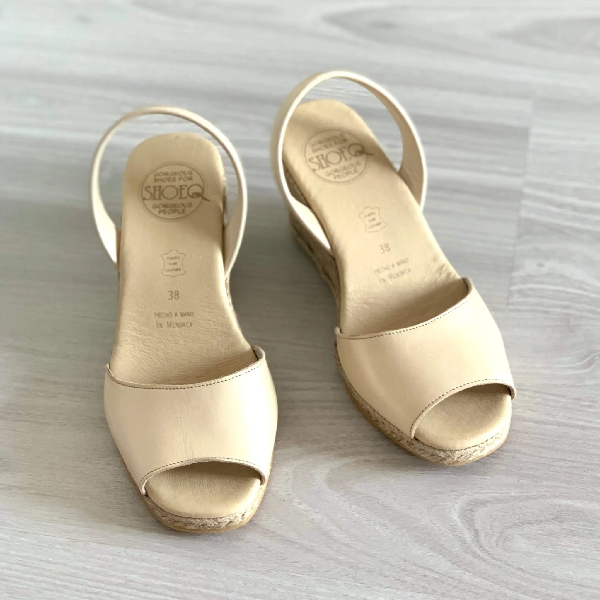 Classic Espadrille Wedge ('23 Edit) in Sandstone