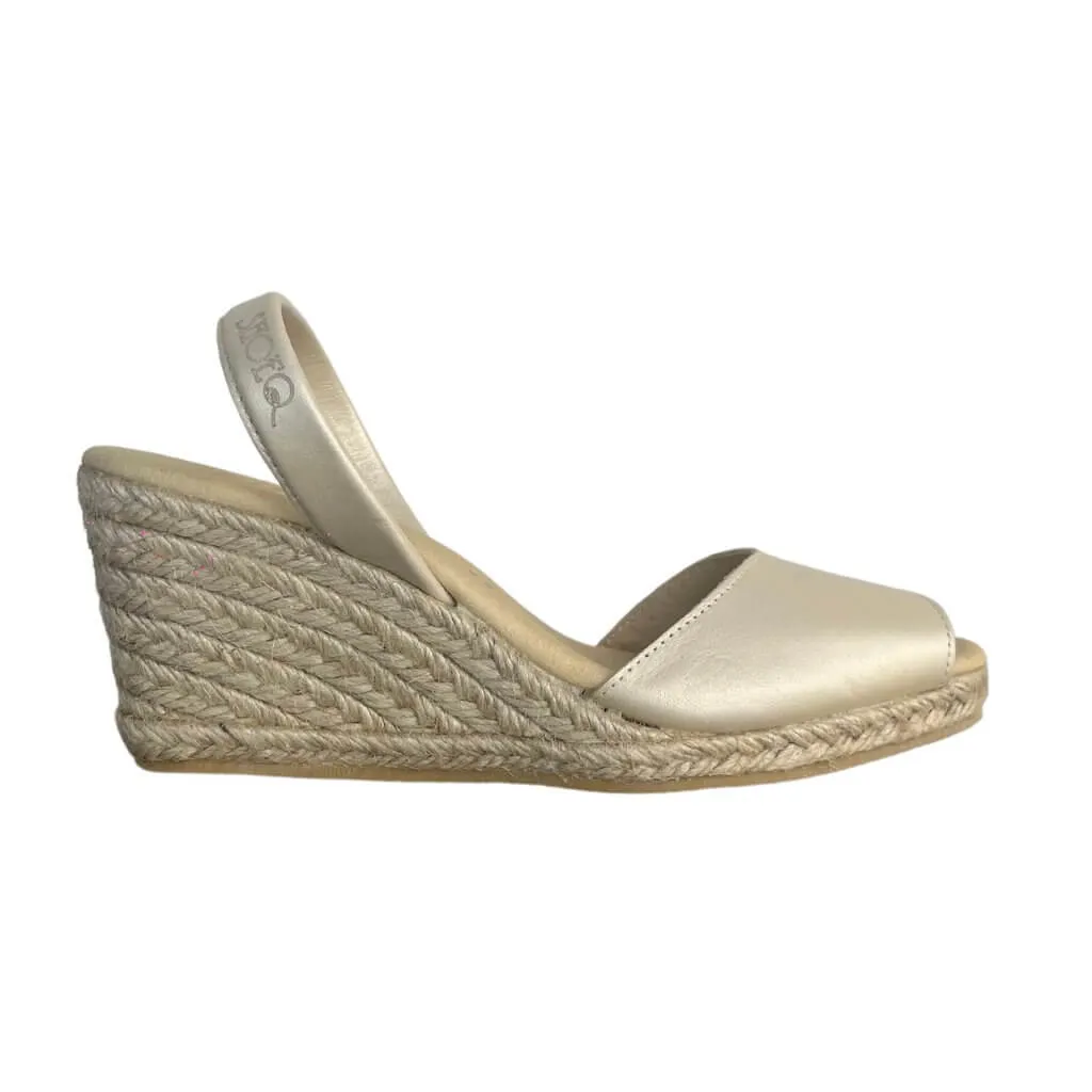 Classic Espadrille Wedge ('23 Edit) in Sandstone