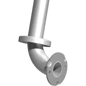 Commercial Grab Bar, 1-1/2" Diameter x 33-1/8 Length, Stainless Steel" ASI 3874