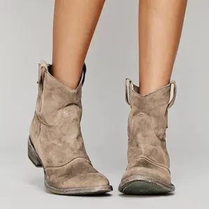Daella | Vintage Western Ankle Boots