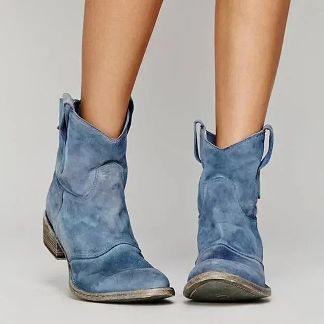 Daella | Vintage Western Ankle Boots