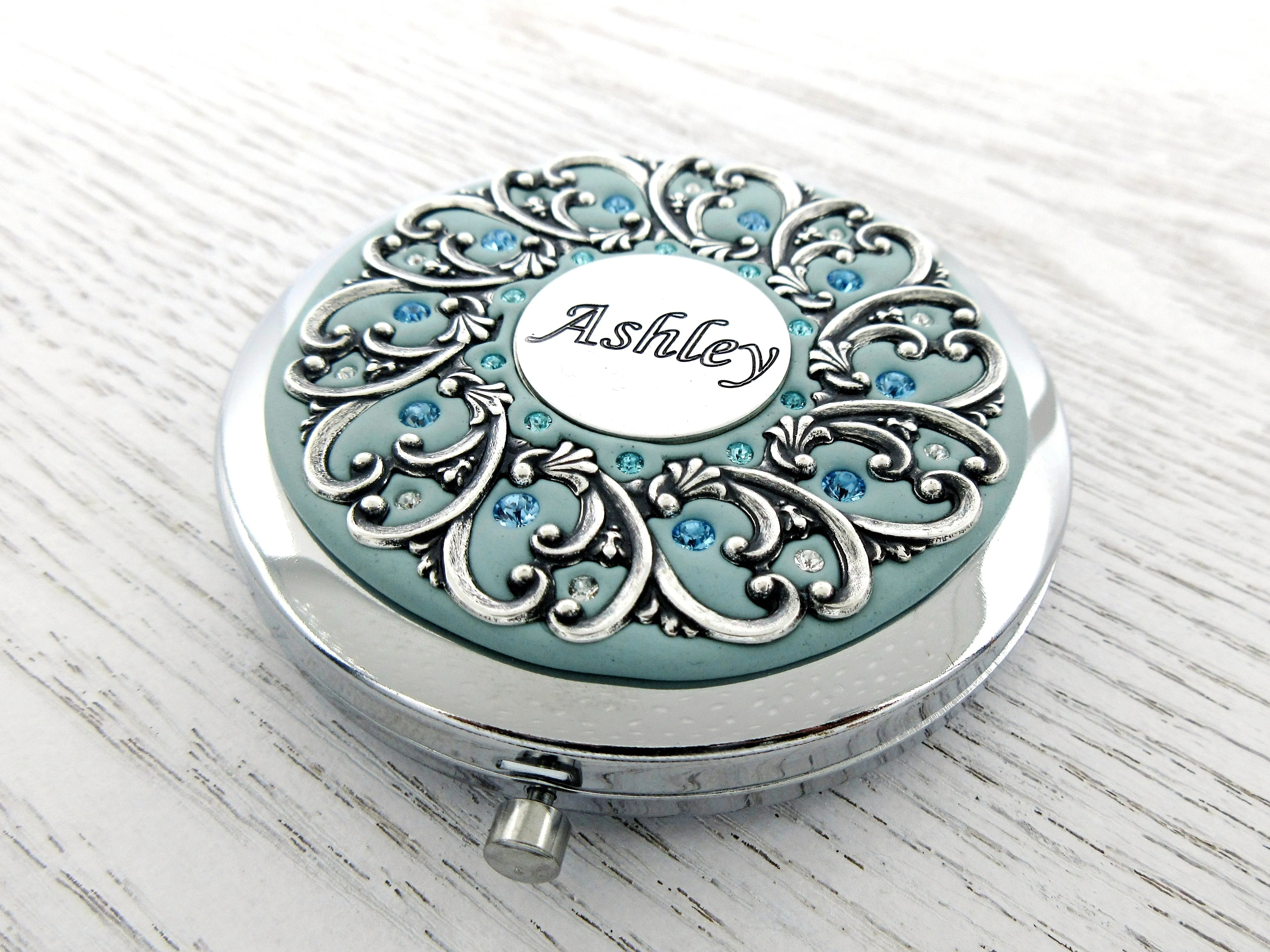 Daughter-in-Law Personalized Name Compact Mirror