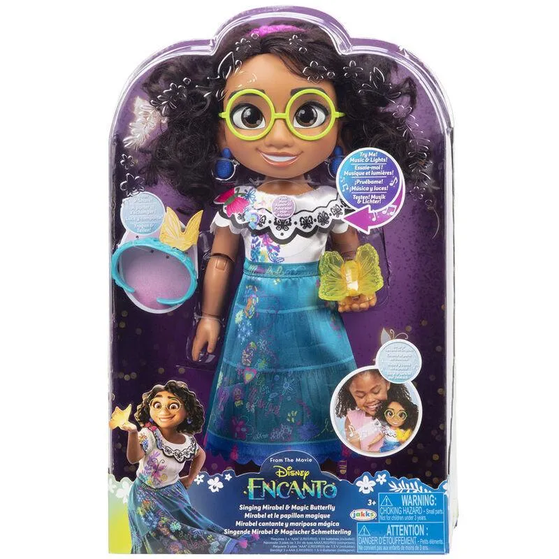 Disney  Princess Encanto Mirabel & Luminous Butterfly Doll 38cm