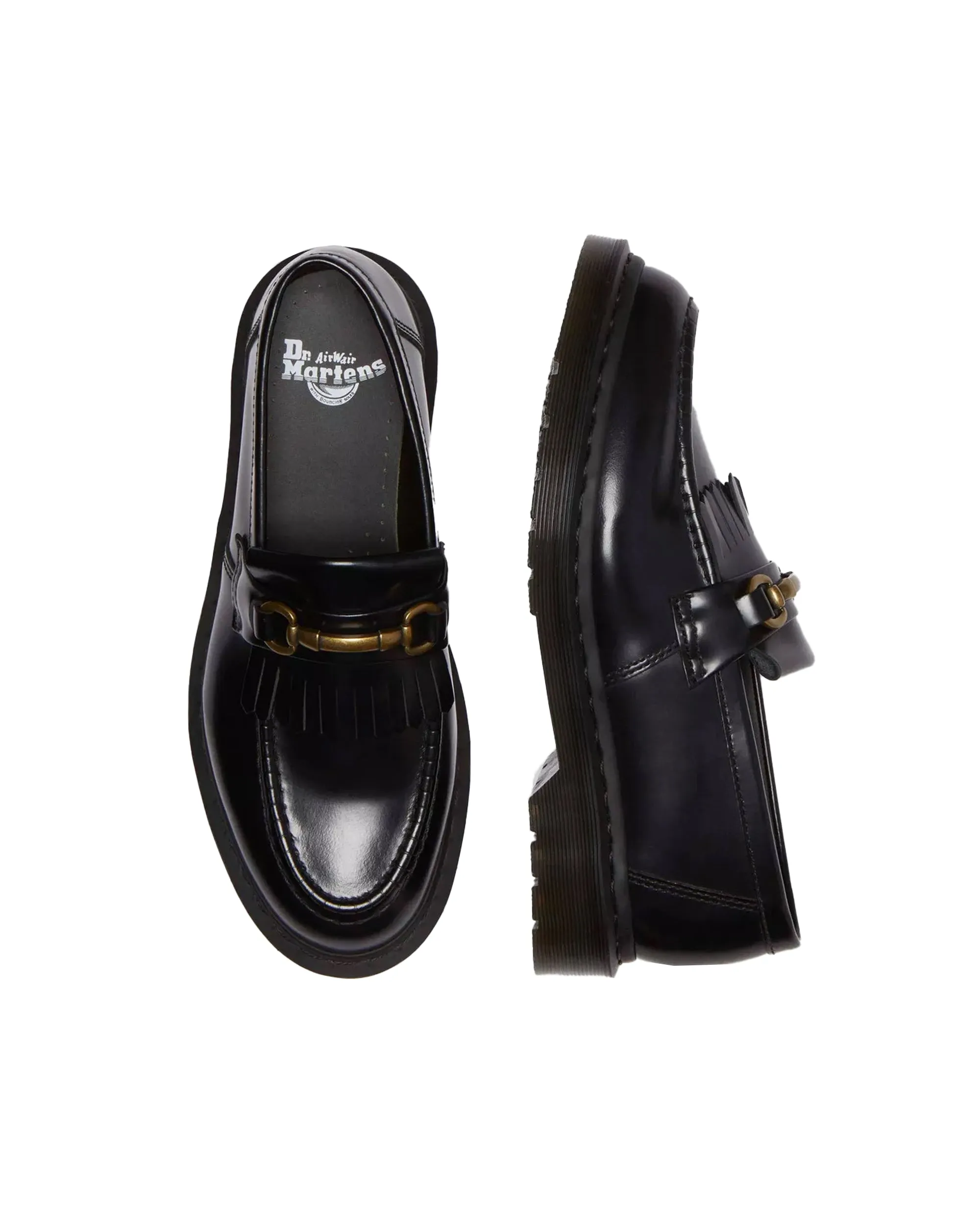 Dr. Martens Mocassino Adrian Snaffle Black Polished Smooth