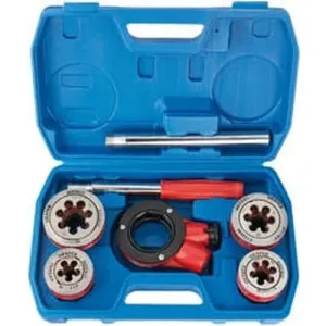Draper 22496 Metric Ratchet Pipe Threading Kit (7 Piece) Dr-22496