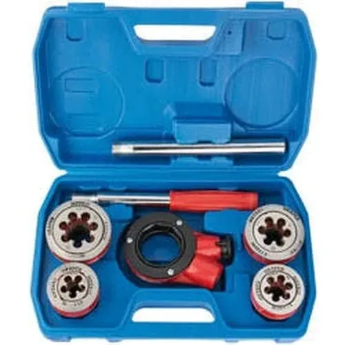 Draper 22496 Metric Ratchet Pipe Threading Kit (7 Piece) Dr-22496