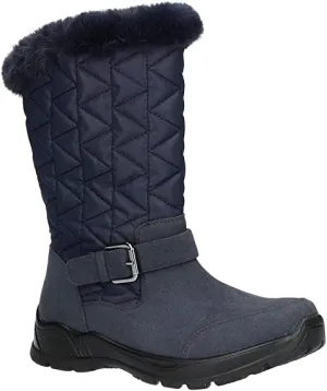 Easy Street Boulder Women's Boot 8.5 B(M) US Navy-Suede
