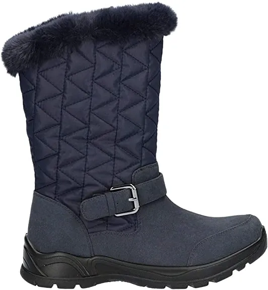 Easy Street Boulder Women's Boot 8.5 B(M) US Navy-Suede