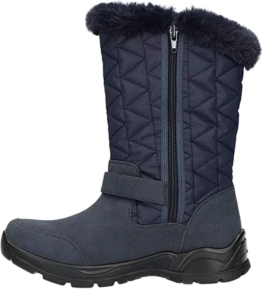 Easy Street Boulder Women's Boot 8.5 B(M) US Navy-Suede