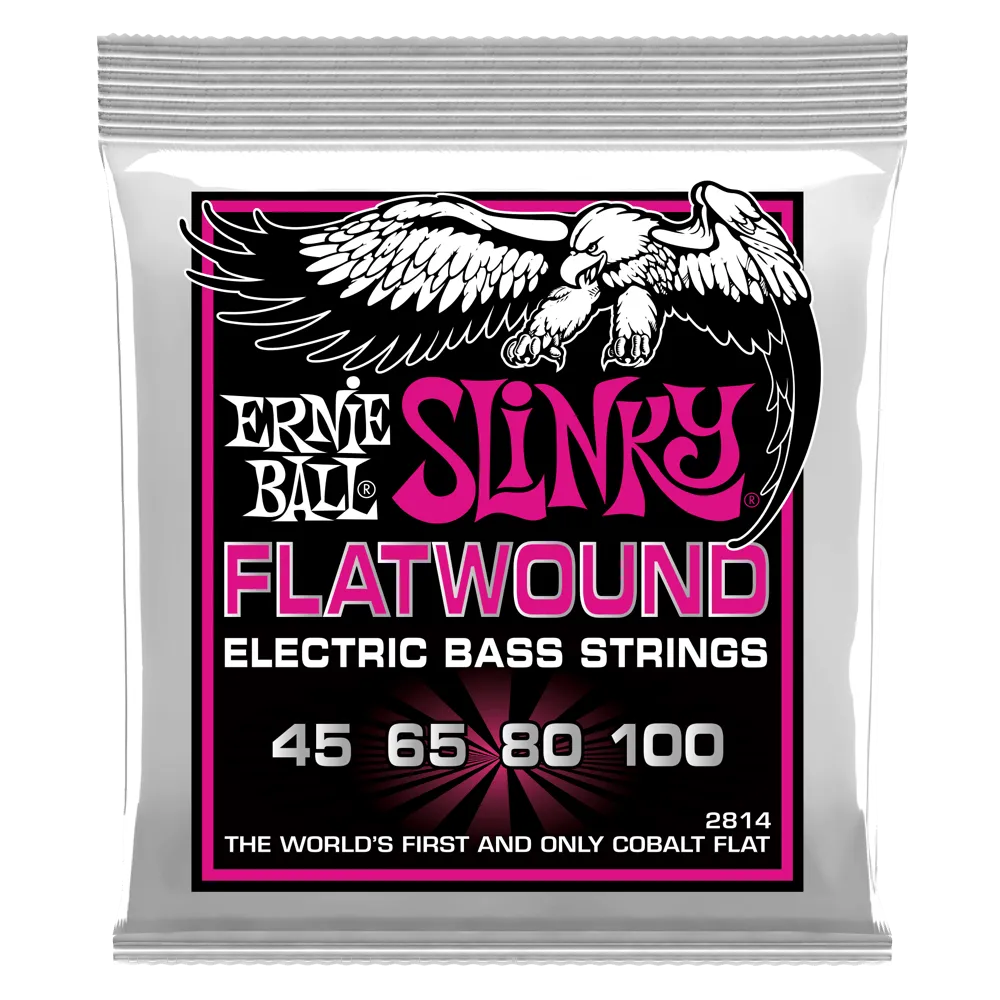 Ernie Ball - Flatwound Super Slinky 45-100