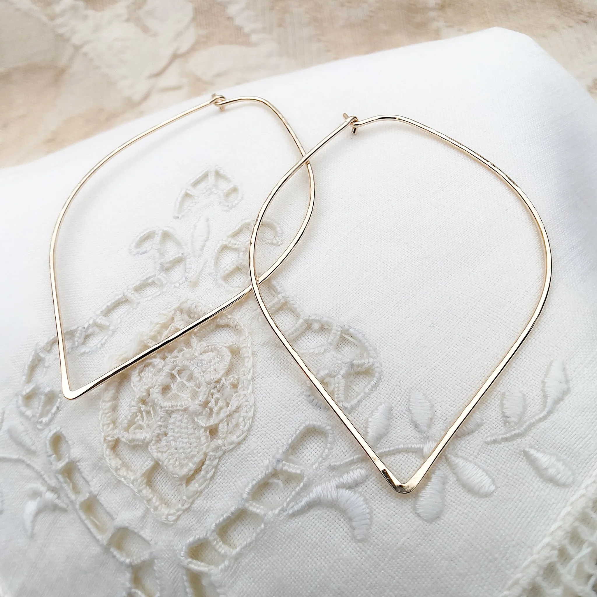 FACET Petal Hoops