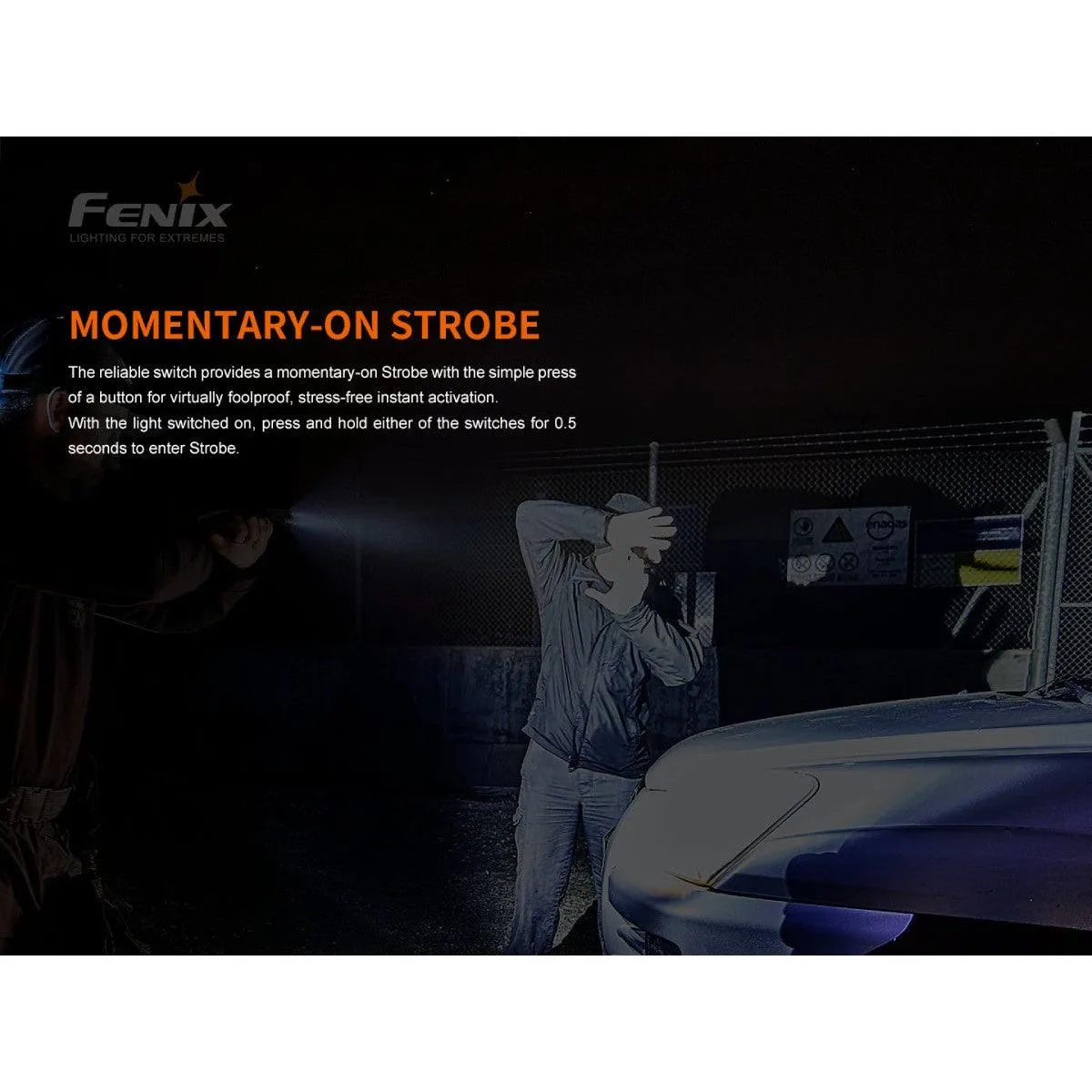 FENIX GL22 TACTICAL LIGHT WITH RED LASER SIGHT