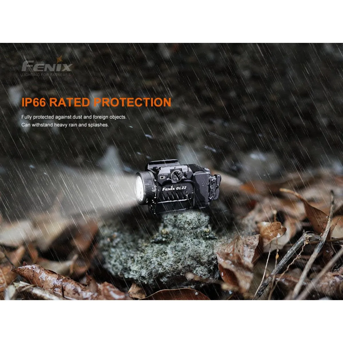 FENIX GL22 TACTICAL LIGHT WITH RED LASER SIGHT