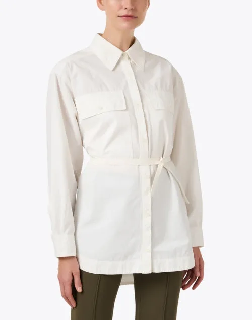 Flowe Cream Cotton Shirt