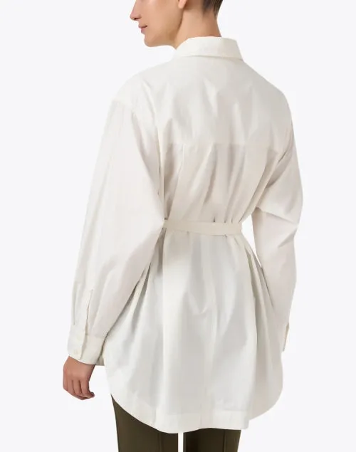Flowe Cream Cotton Shirt