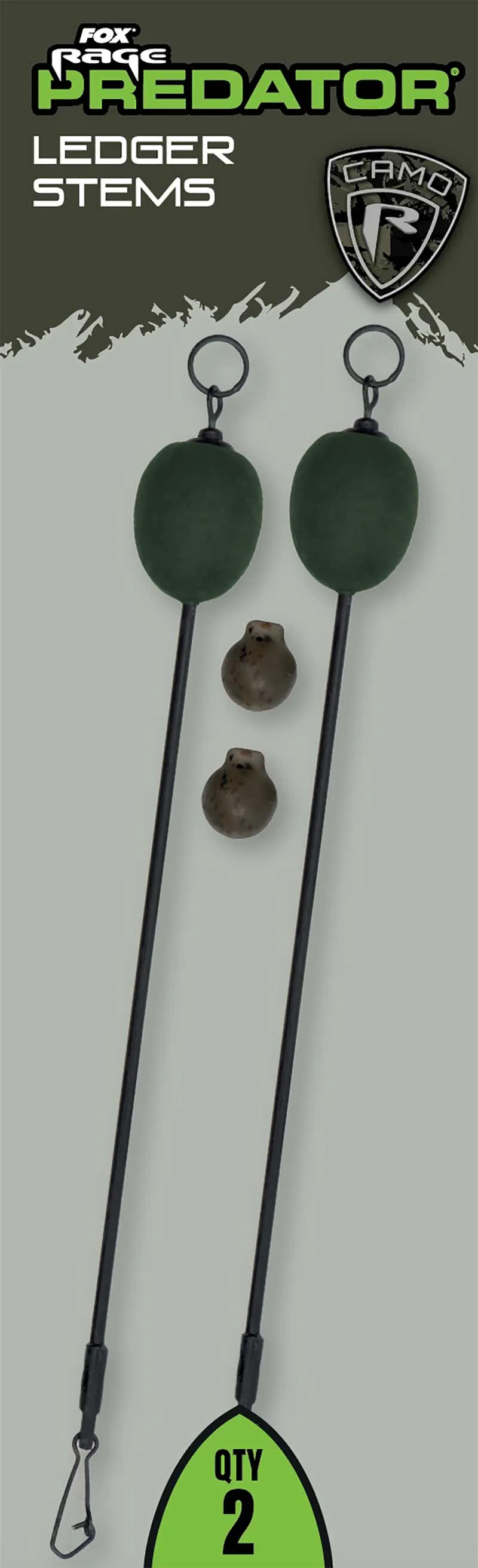 Fox Rage Predator Ledger Stems Medium